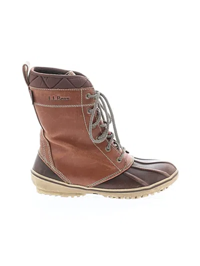 Pre-owned L.l.bean Boots In Brown