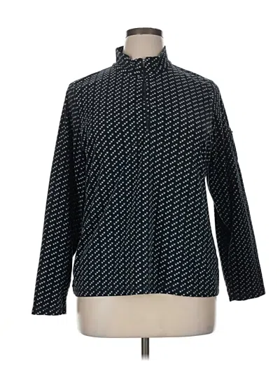 Pre-owned L.l.bean Cardigan Sweater In Black