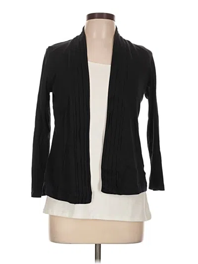 Pre-owned L.l.bean Cardigan Sweater In Black