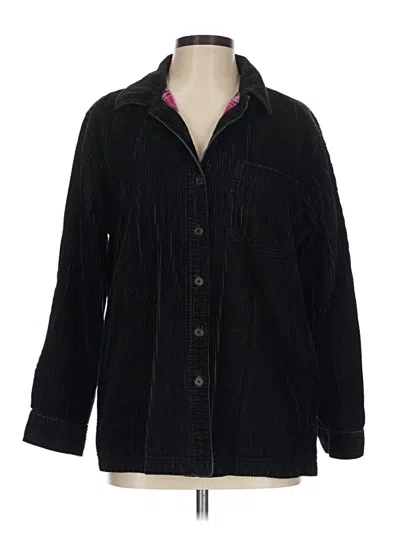 Pre-owned L.l.bean Cardigan Sweater In Black