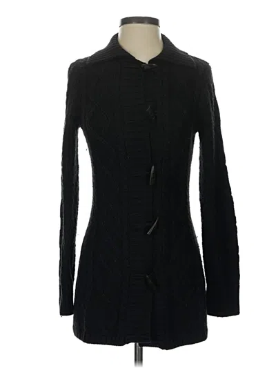 Pre-owned L.l.bean Cardigan Sweater In Black