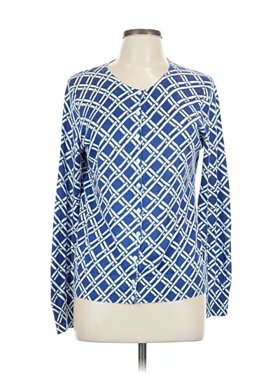 Pre-owned L.l.bean Cardigan Sweater In Blue