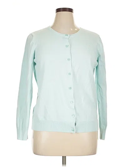 Pre-owned L.l.bean Cardigan Sweater In Blue