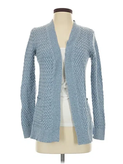 Pre-owned L.l.bean Cardigan Sweater In Blue