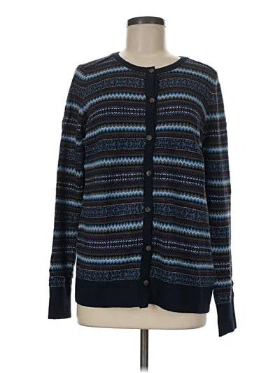 Pre-owned L.l.bean Cardigan Sweater In Blue