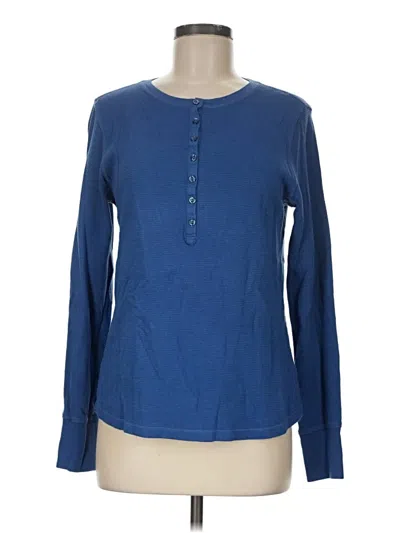 Pre-owned L.l.bean Cardigan Sweater In Blue