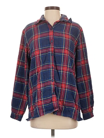 Pre-owned L.l.bean Cardigan Sweater In Blue