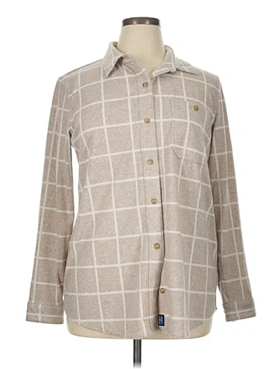 Pre-owned L.l.bean Cardigan Sweater In Brown