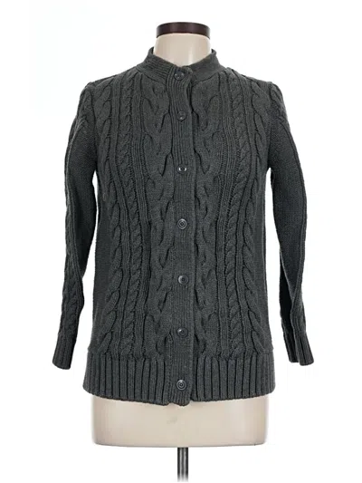 Pre-owned L.l.bean Cardigan Sweater In Gray