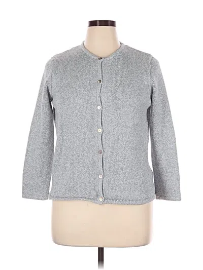 Pre-owned L.l.bean Cardigan Sweater In Gray