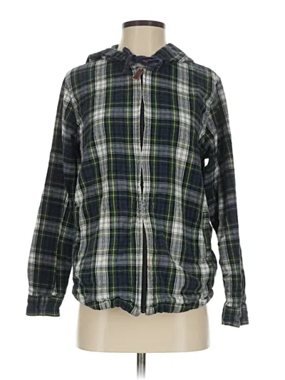 Pre-owned L.l.bean Cardigan Sweater In Green