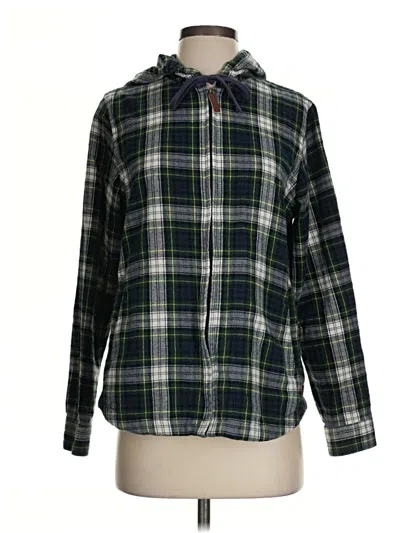 Pre-owned L.l.bean Cardigan Sweater In Green