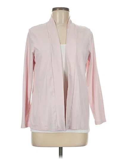 Pre-owned L.l.bean Cardigan Sweater In Pink