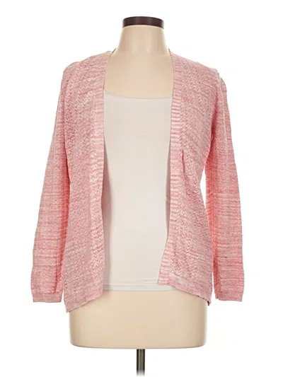 Pre-owned L.l.bean Cardigan Sweater In Pink