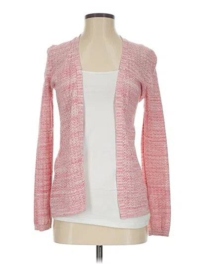 Pre-owned L.l.bean Cardigan Sweater In Pink