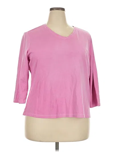 Pre-owned L.l.bean Cardigan Sweater In Pink
