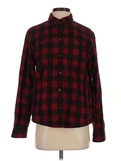 Pre-owned L.l.bean Cardigan Sweater In Red