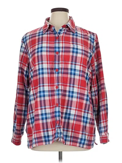 Pre-owned L.l.bean Cardigan Sweater In Red