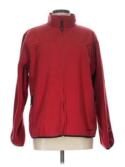 Pre-owned L.l.bean Cardigan Sweater In Red