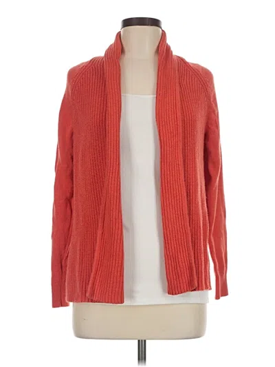 Pre-owned L.l.bean Cardigan Sweater In Red