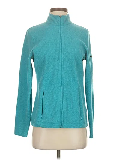 Pre-owned L.l.bean Cardigan Sweater In Teal