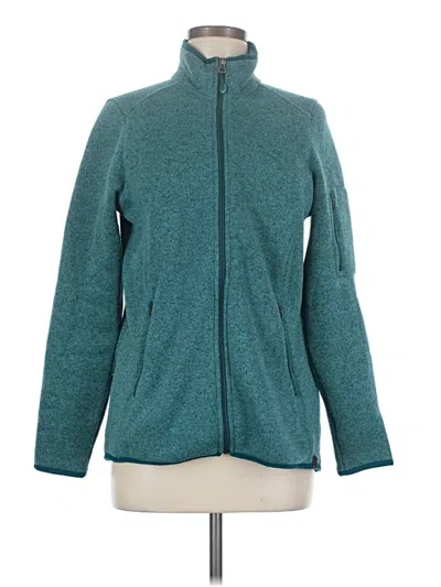Pre-owned L.l.bean Cardigan Sweater In Teal