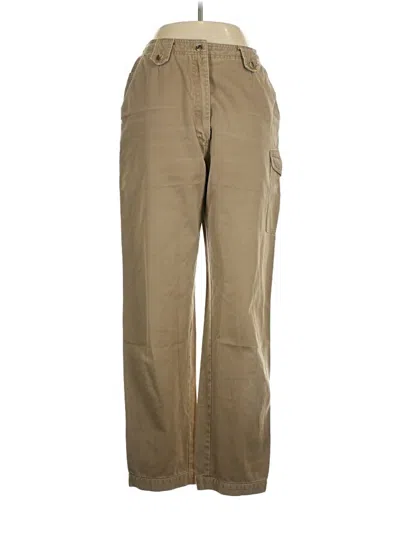 Pre-owned L.l.bean Cargo Pants In Tan