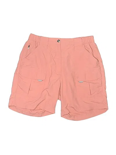 Pre-owned L.l.bean Cargo Shorts In Orange