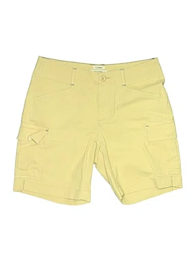 Pre-owned L.l.bean Cargo Shorts In Yellow