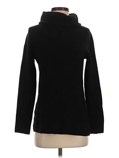 Pre-owned L.l.bean Cashmere Pullover Sweater In Black