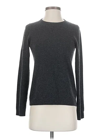 Pre-owned L.l.bean Cashmere Pullover Sweater In Gray