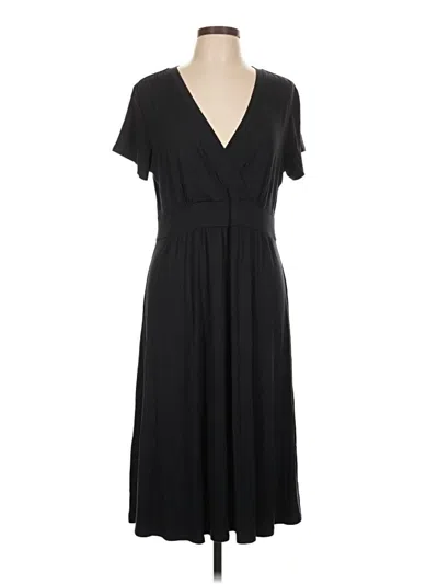 Pre-owned L.l.bean Casual Dress In Black