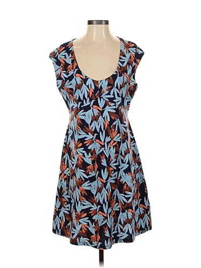 Pre-owned L.l.bean Casual Dress In Blue