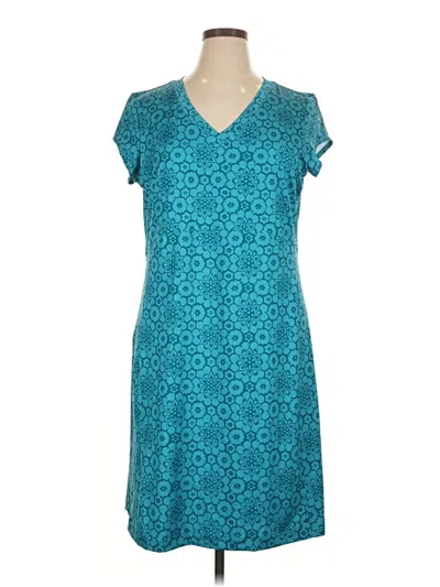 Pre-owned L.l.bean Casual Dress In Blue