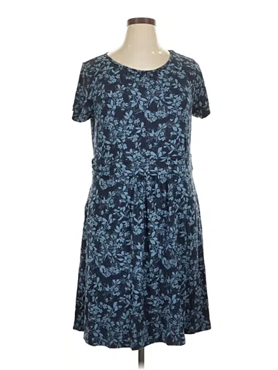 Pre-owned L.l.bean Casual Dress In Blue