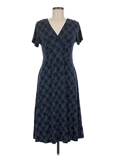 Pre-owned L.l.bean Casual Dress In Blue
