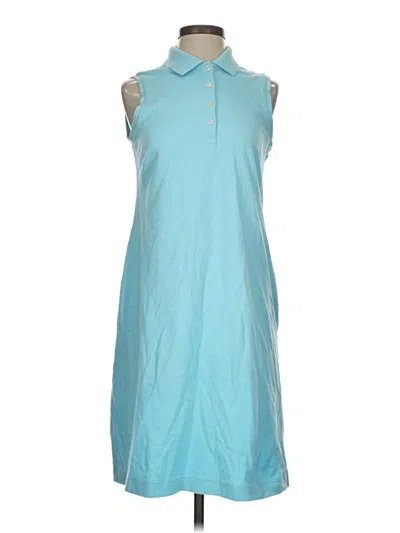 Pre-owned L.l.bean Casual Dress In Blue