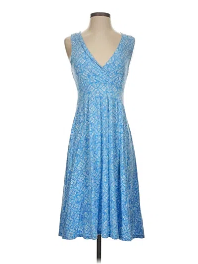 Pre-owned L.l.bean Casual Dress In Blue