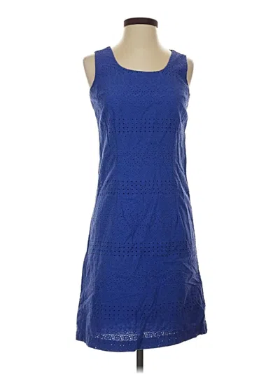 Pre-owned L.l.bean Casual Dress In Blue