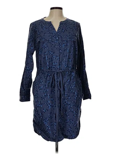 Pre-owned L.l.bean Casual Dress In Blue