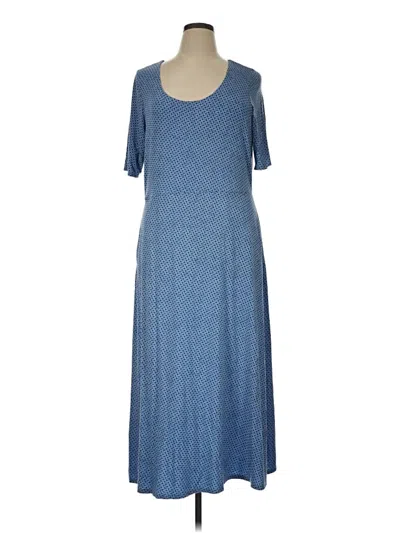 Pre-owned L.l.bean Casual Dress In Blue