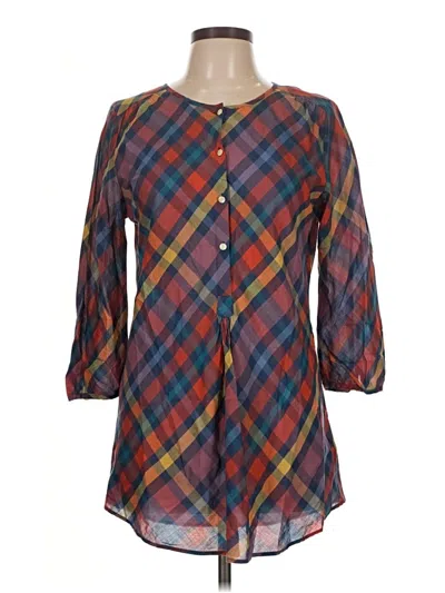 Pre-owned L.l.bean Casual Dress In Burgundy