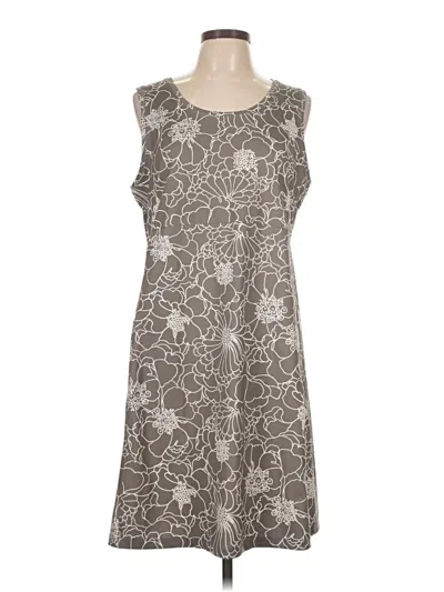 Pre-owned L.l.bean Casual Dress In Gray