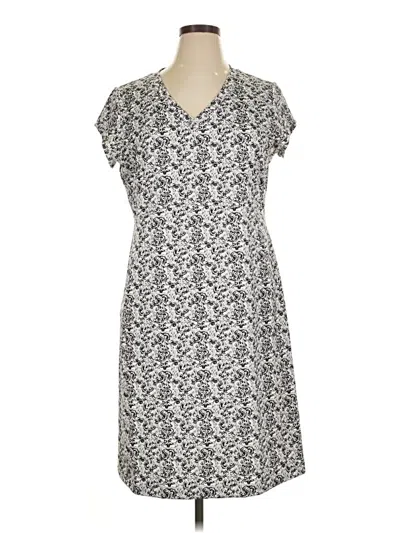 Pre-owned L.l.bean Casual Dress In Gray