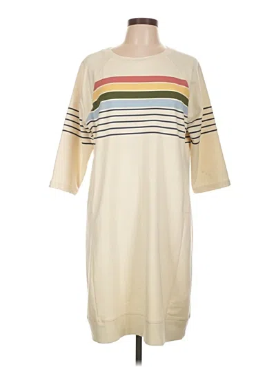 Pre-owned L.l.bean Casual Dress In Ivory