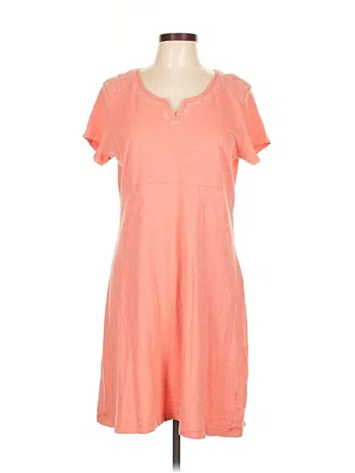 Pre-owned L.l.bean Casual Dress In Orange