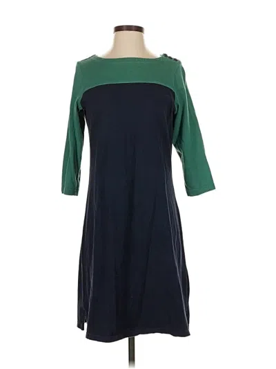 Pre-owned L.l.bean Casual Dress In Teal