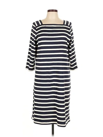 Pre-owned L.l.bean Casual Dress In White