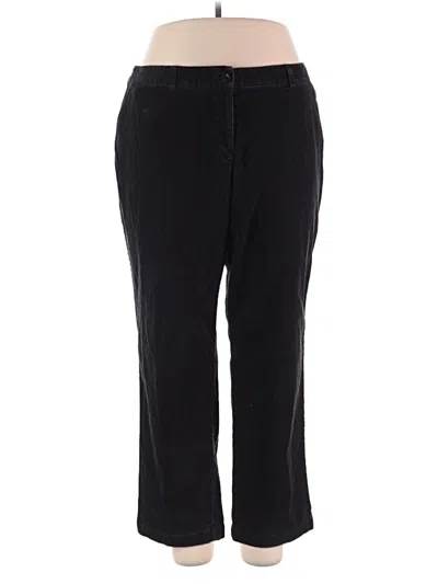 Pre-owned L.l.bean Casual Pants In Black