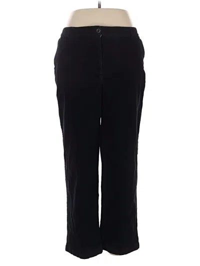 Pre-owned L.l.bean Casual Pants In Black